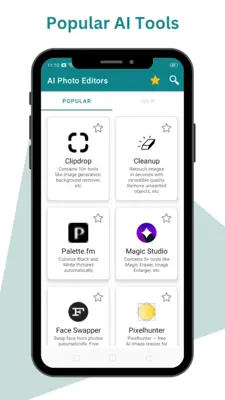 AI Tools for Photo Editing android App screenshot 0